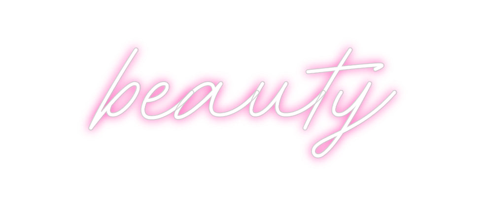 Néon personnalisé: beauty