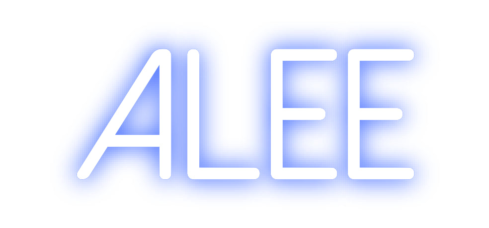 Néon personnalisé: ALEE