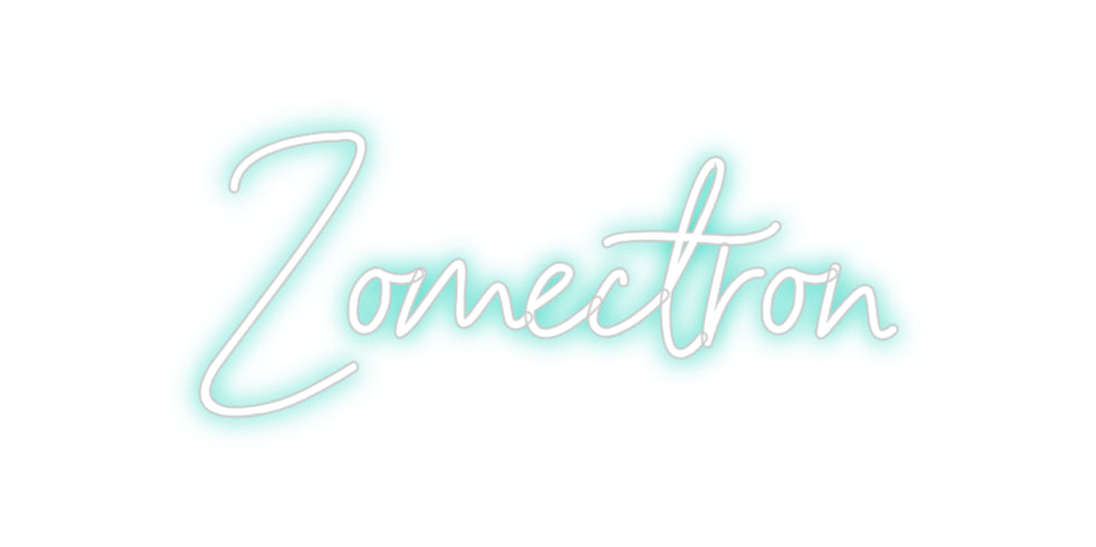 Néon personnalisé: Zomectron