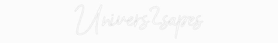 Néon personnalisé: Univers2sapes