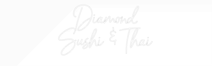 Néon personnalisé: Diamond...