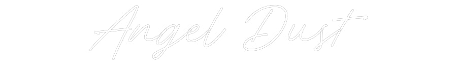 Néon personnalisé: Angel Dust