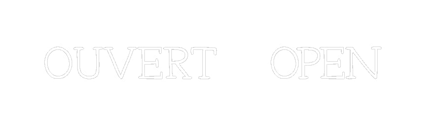 Néon personnalisé:
OUVERT OP...