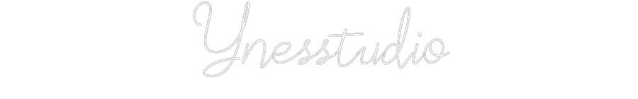 Néon personnalisé: Ynesstudio