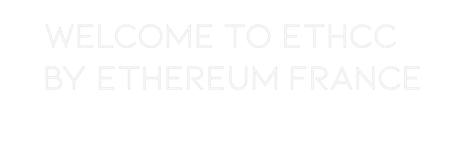 Néon personnalisé: Welcome to Et...