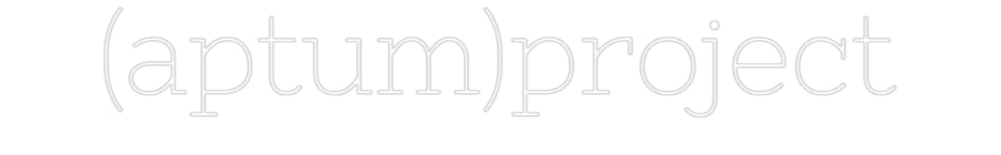 Néon personnalisé: (aptum)project