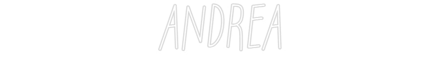 Néon personnalisé: ANDREA
