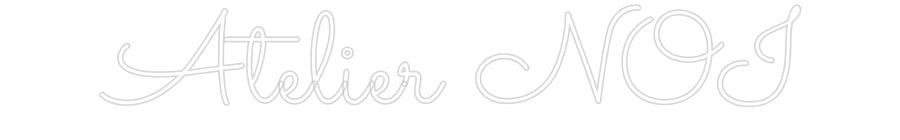 Néon personnalisé: Atelier NOI
