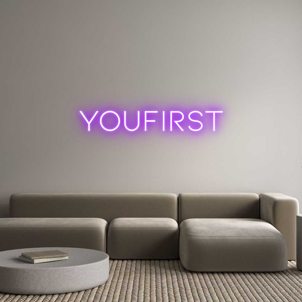 Néon personnalisé: YOUFIRST