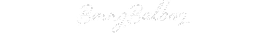 Néon personnalisé: BmngBalboz