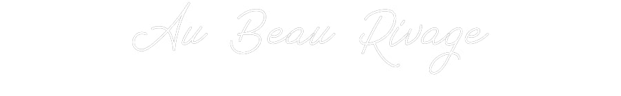 Néon personnalisé: Au Beau Rivage