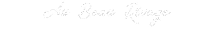 Néon personnalisé: Au Beau Rivage