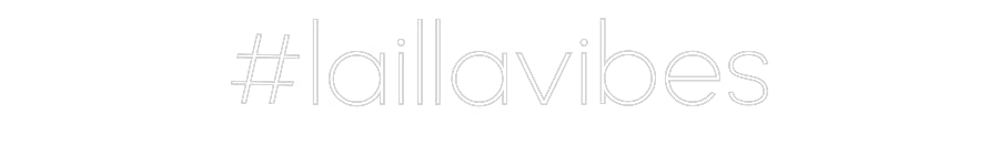 Néon personnalisé: #laillavibes