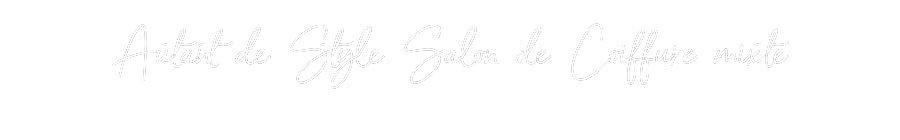 Néon personnalisé: Autant de Sty...