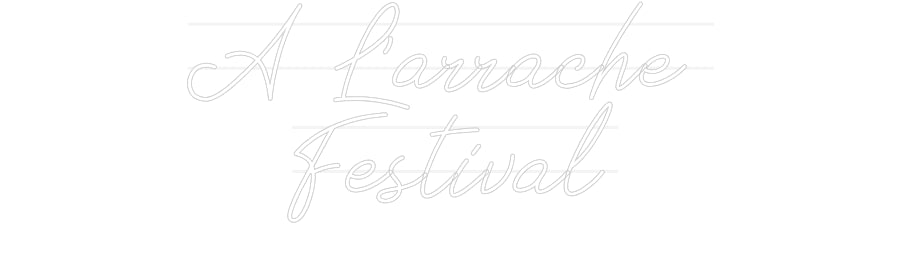 Néon personnalisé: A L'arrache
...