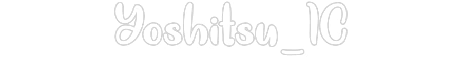 Néon personnalisé: Yoshitsu_IC