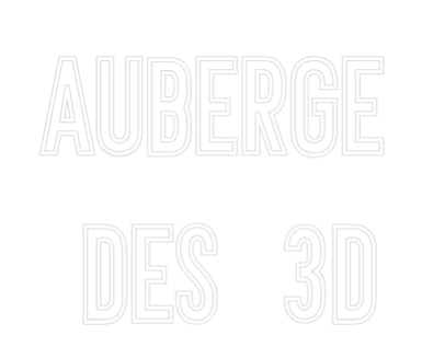 Néon personnalisé: AUBERGE
DES...