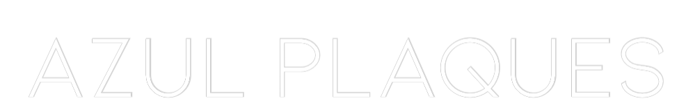 Néon personnalisé: Azul Plaques