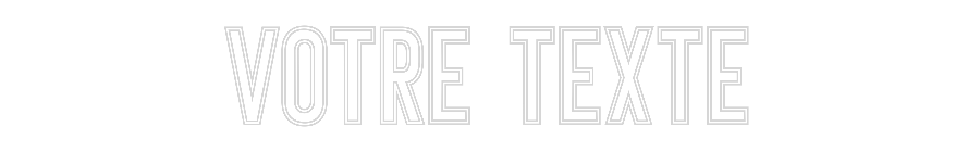 Néon personnalisé: Votre texte