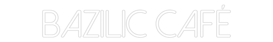 Néon personnalisé: Bazilic Café