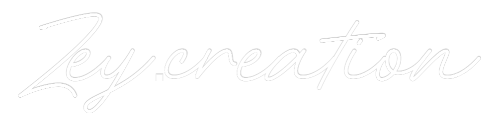Néon personnalisé: Zey.creation