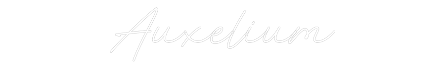 Néon personnalisé: Auxelium