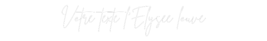 Néon personnalisé: Votre texte l...