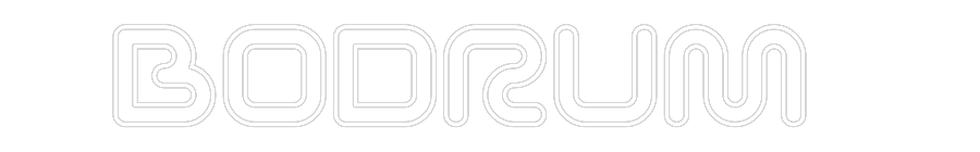 Néon personnalisé: BODRUM