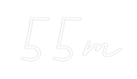 Néon personnalisé: 55m