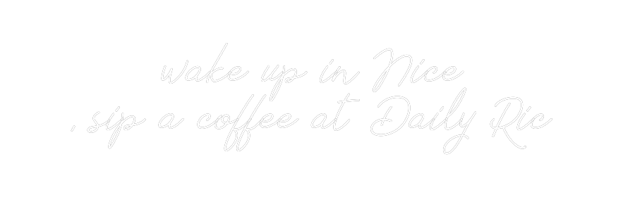 Néon personnalisé: wake up in Ni...