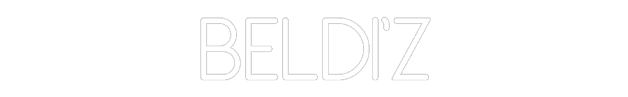 Néon personnalisé: BELDI’Z