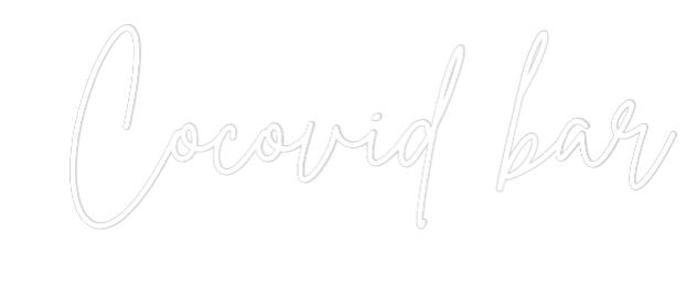 Néon personnalisé: Cocovid bar