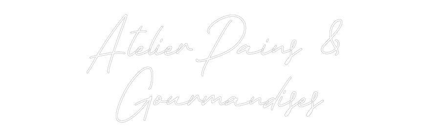 Néon personnalisé: Atelier Pains...