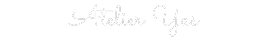 Néon personnalisé: Atelier Yas