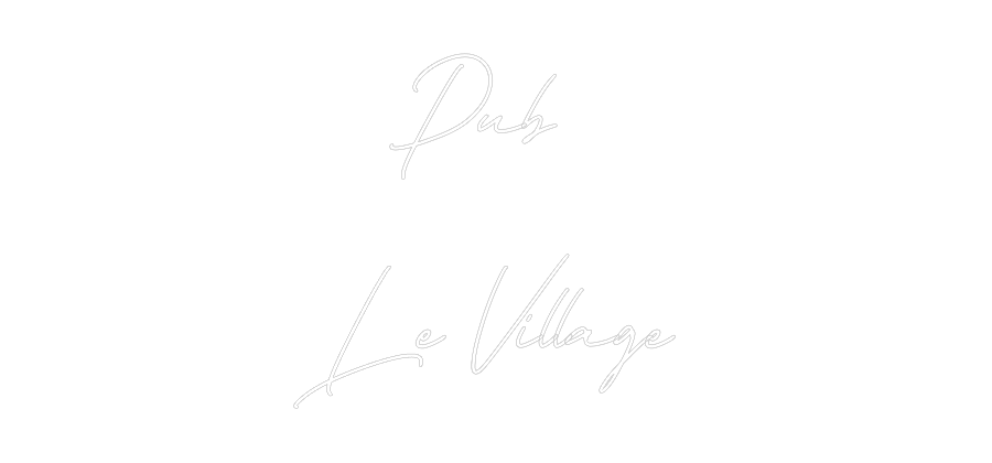 Néon personnalisé: Pub
...