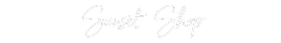 Néon personnalisé: Sunset Shop