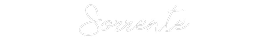 Néon personnalisé: Sorrente