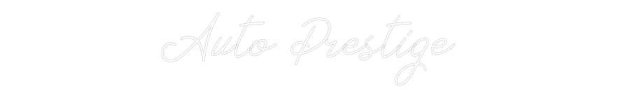 Néon personnalisé: Auto Prestige