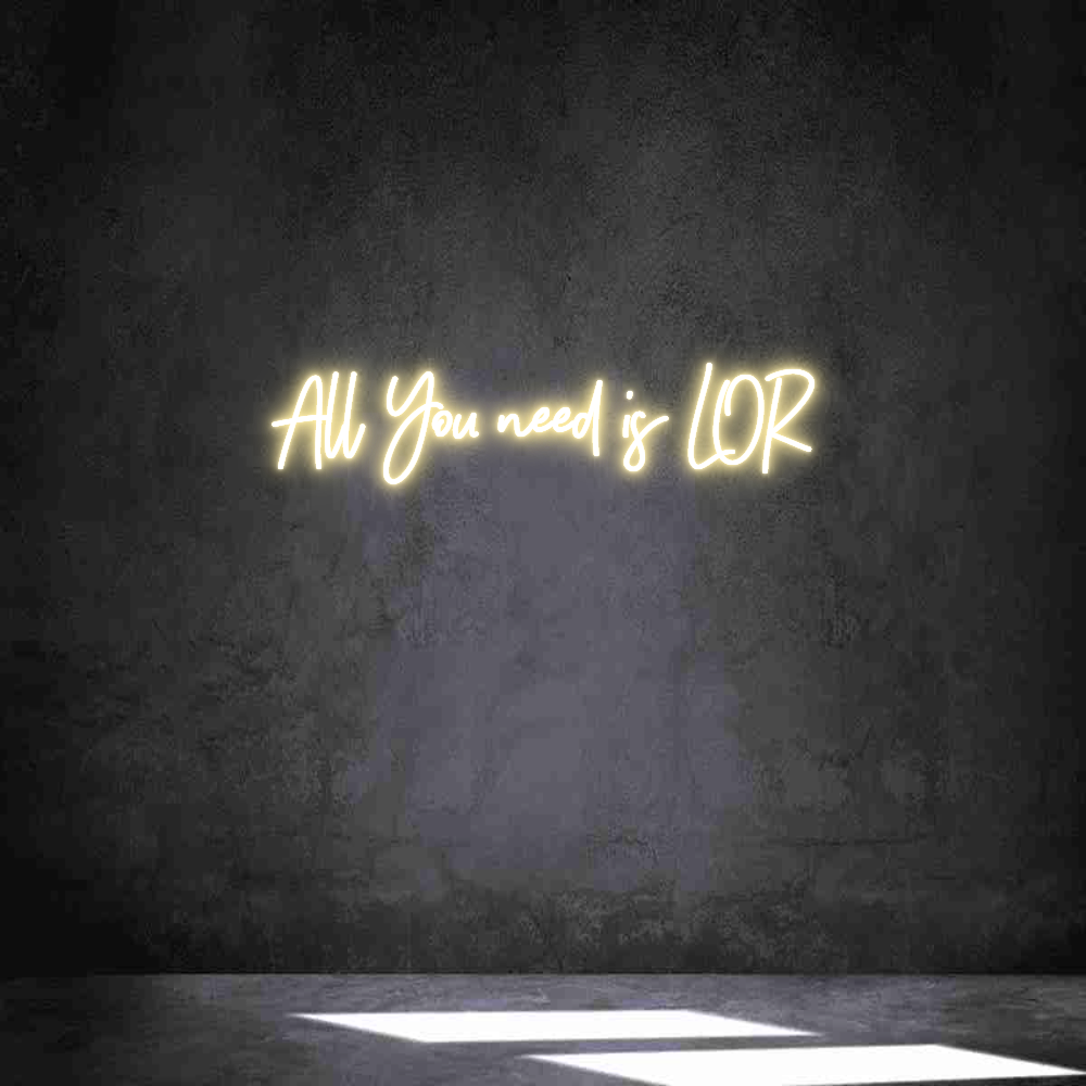 Néon personnalisé: All You need ...