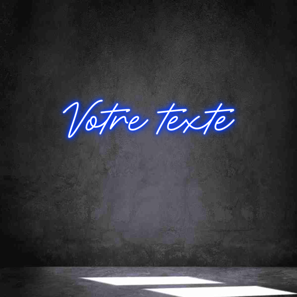 Néon personnalisé: Votre texte