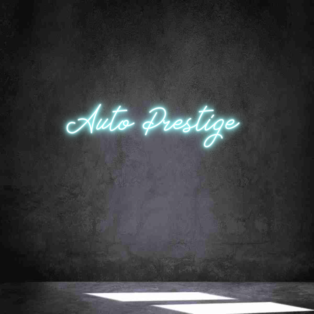 Néon personnalisé: Auto Prestige