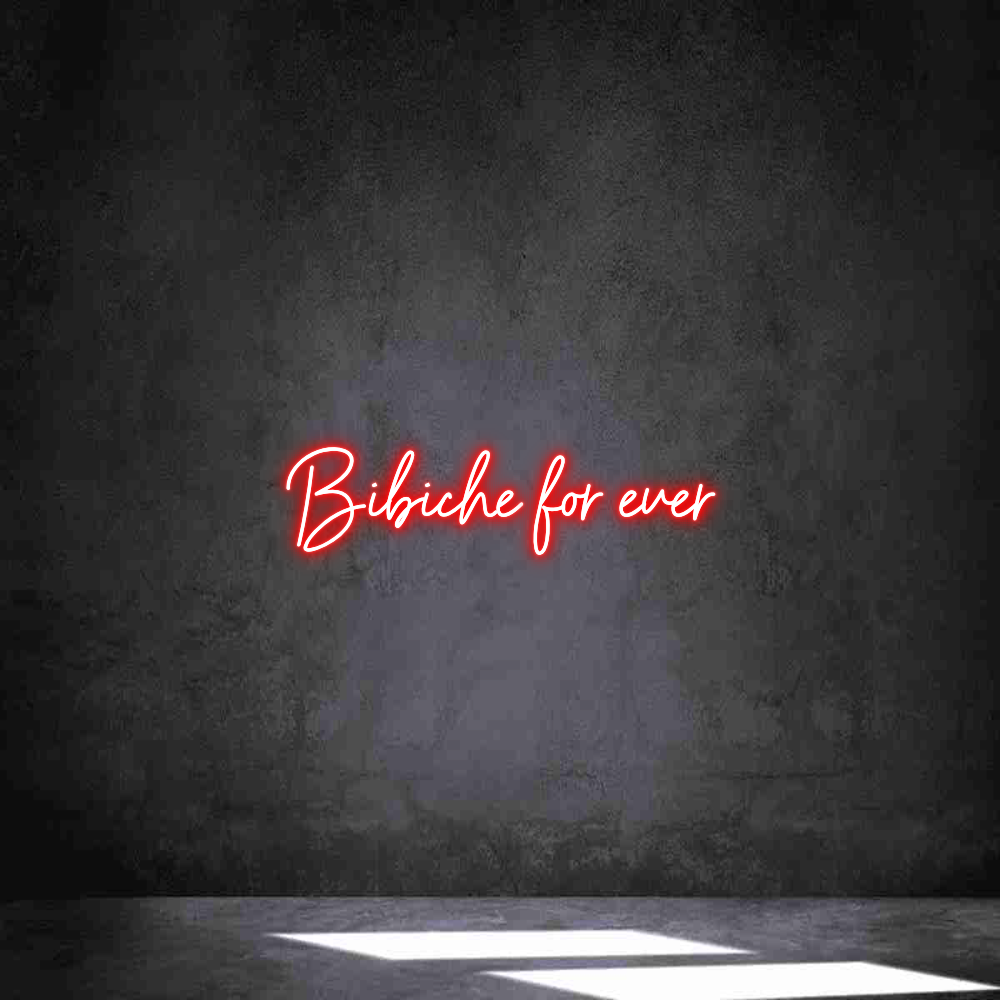 Néon personnalisé: Bibiche for e...
