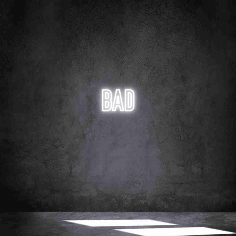 Néon personnalisé: BAD