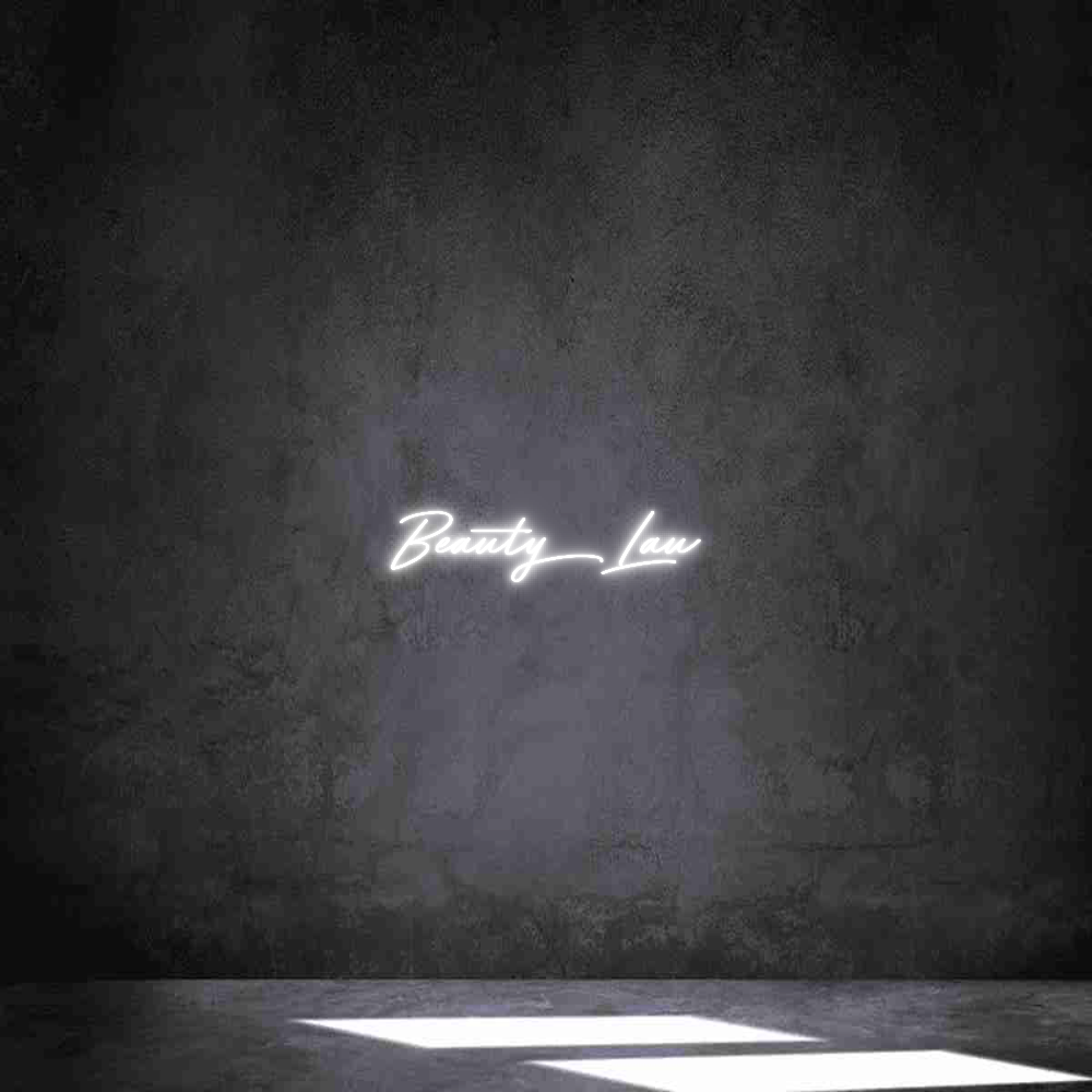 Néon personnalisé: Beauty Lau
