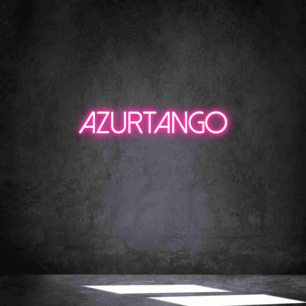 Néon personnalisé: Azurtango