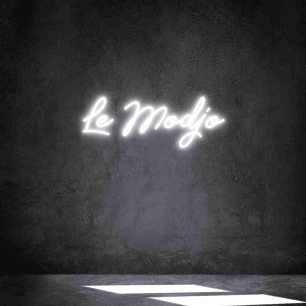 Néon personnalisé: Le Modjo
