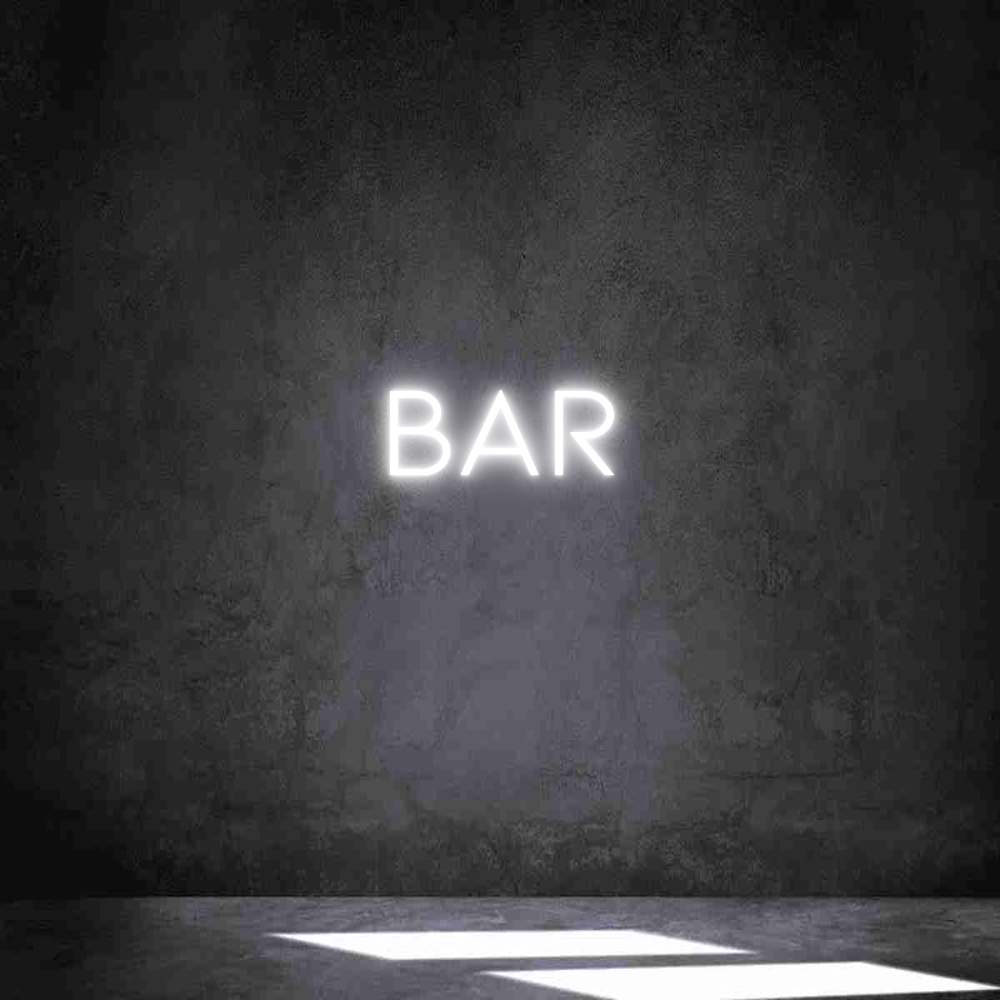 Néon personnalisé: bar