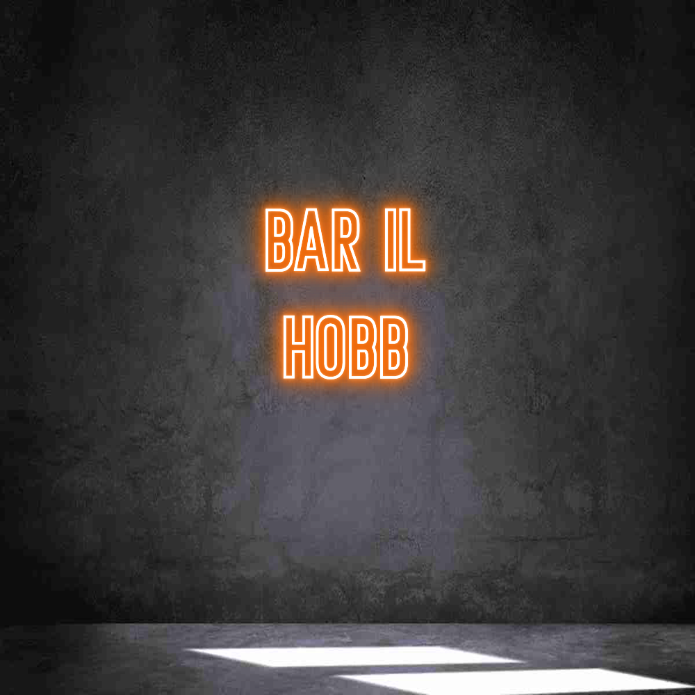 Néon personnalisé: BAR IL
HOBB