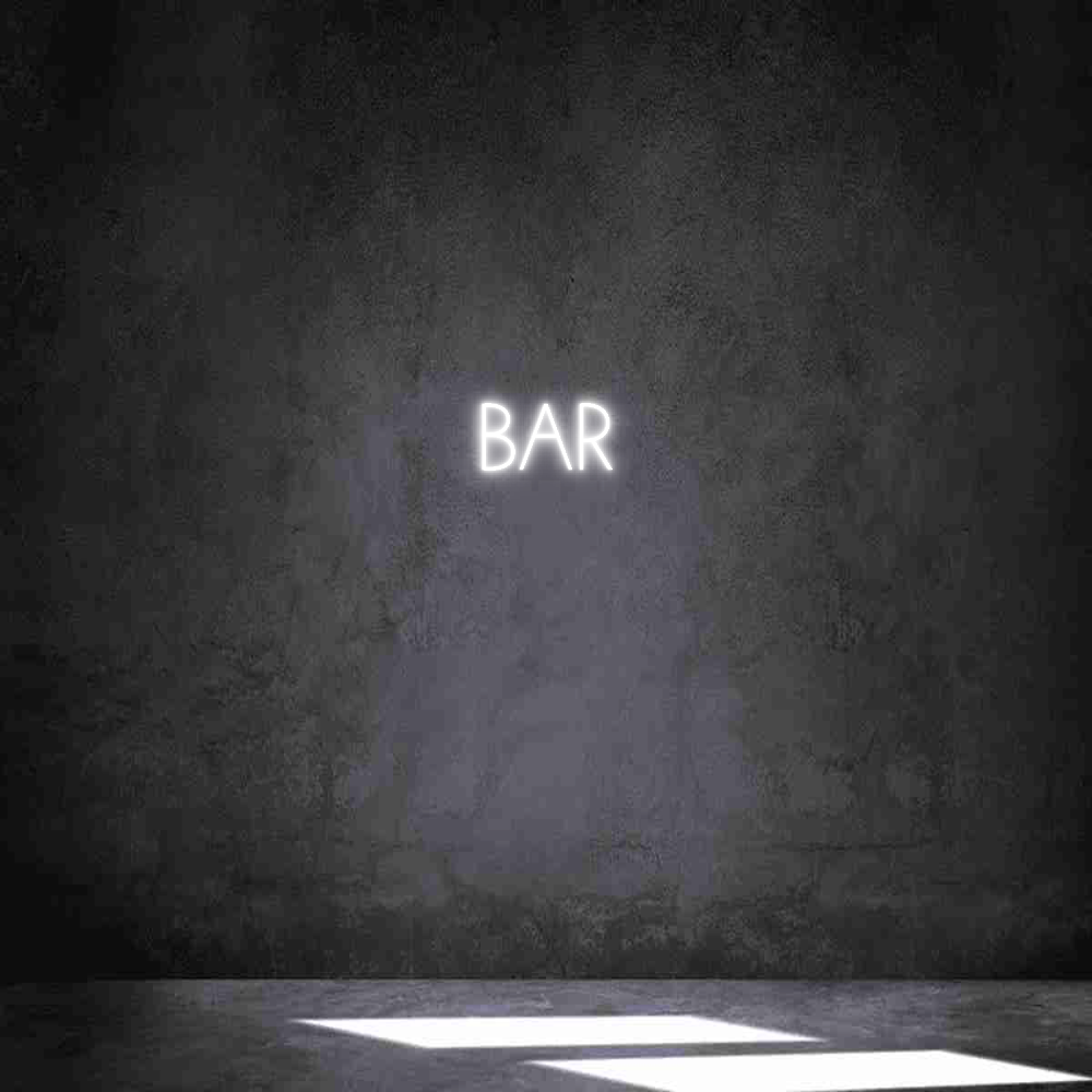 Néon personnalisé: BAR
