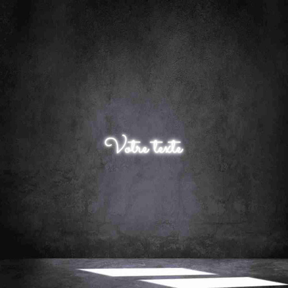 Néon personnalisé: Votre texte